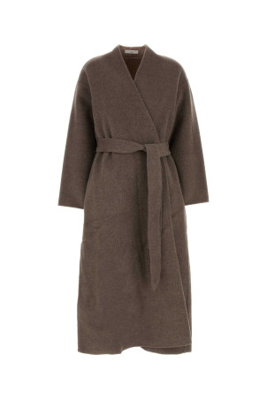 Brown wool blend coat CO (6038SSSWCORE)