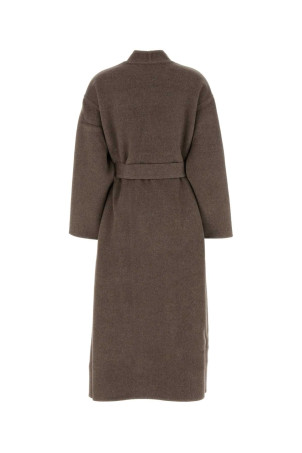 Brown wool blend coat CO (6038SSSWCORE)