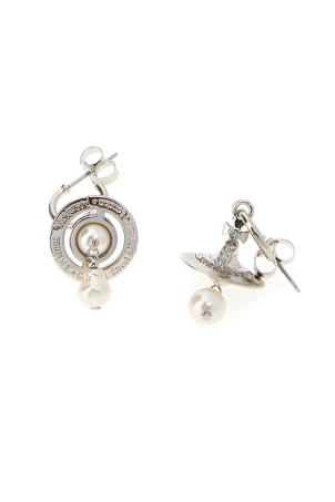 Silver metal Aleksa earrings VIVIENNE WESTWOOD (6203007202P226CN)