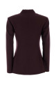 Aubergine stretch flannel blazer Multicolor LE SULLY STUDIO (6353)