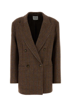 Embroidered flannel blazer LE SULLY STUDIO (6367A)