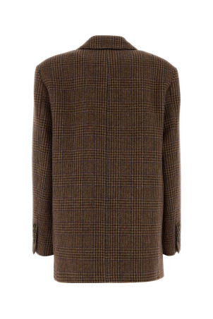 Embroidered flannel blazer LE SULLY STUDIO (6367A)