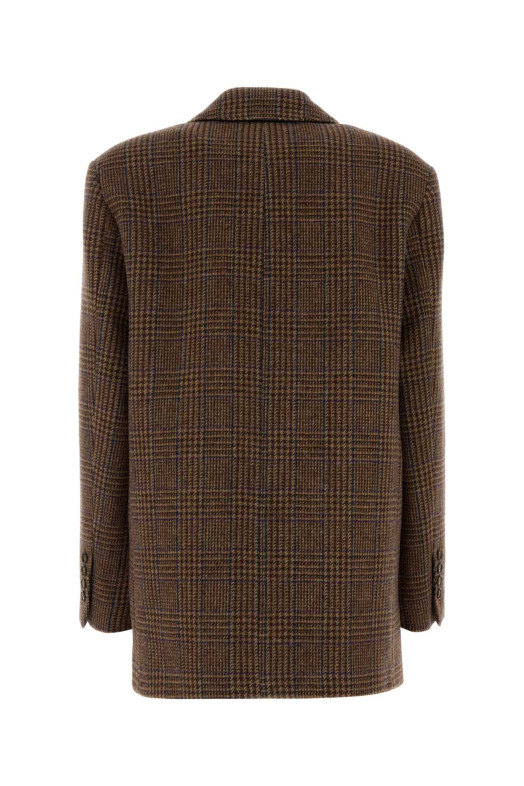 Embroidered flannel blazer LE SULLY STUDIO (6367A)