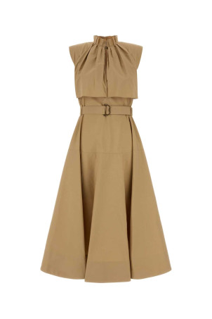 Beige poplin dress BURBERRY (8127356)