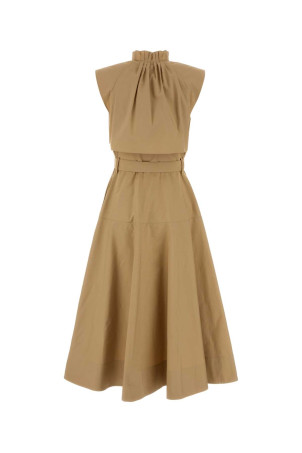 Beige poplin dress BURBERRY (8127356)