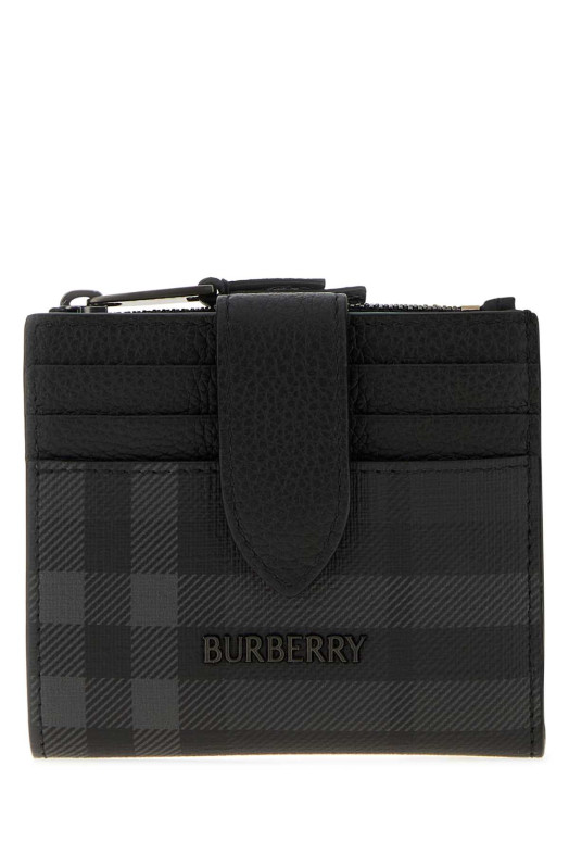 Картодержатель из холста с принтом BURBERRY (8128101)