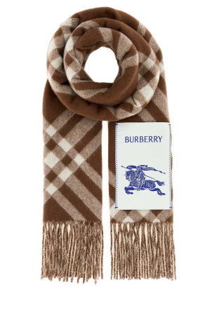 Embroidered cashmere scarf BURBERRY (8130395)