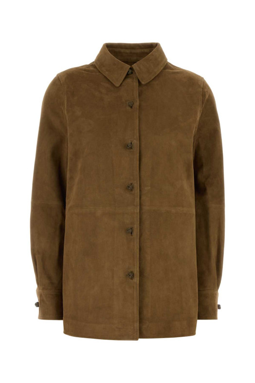 Mud suede shirt ROHE (82019210)
