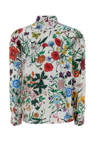 Printed silk shirt GUCCI (865715ZAUU8)