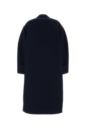Dark blue wool coat BALENCIAGA (872232TUU16)