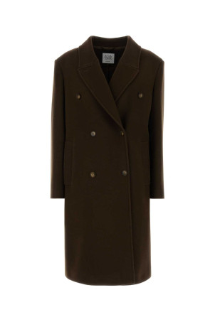 Brown wool coat LE SULLY STUDIO (9302)