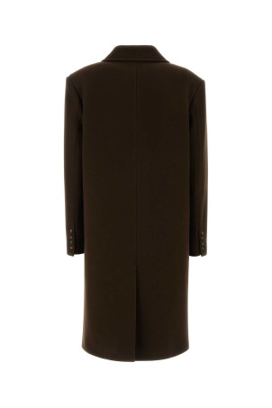 Brown wool coat LE SULLY STUDIO (9302)