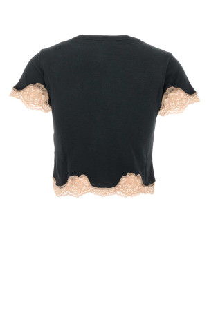 Graphite cotton t-shirt VALENTINO GARAVANI (9B3MG26PADY)