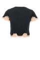 Graphite cotton t-shirt VALENTINO GARAVANI (9B3MG26PADY)