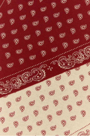 Embroidered cotton blend scarf GUEST IN RESIDENCE (A28334AF)