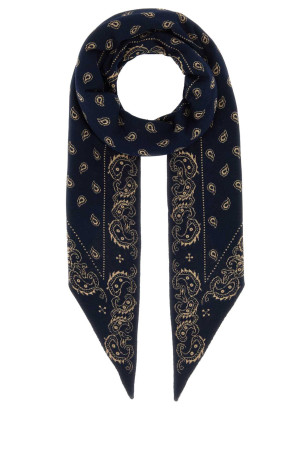 Embroidered cotton blend scarf GUEST IN RESIDENCE (A28334AF)