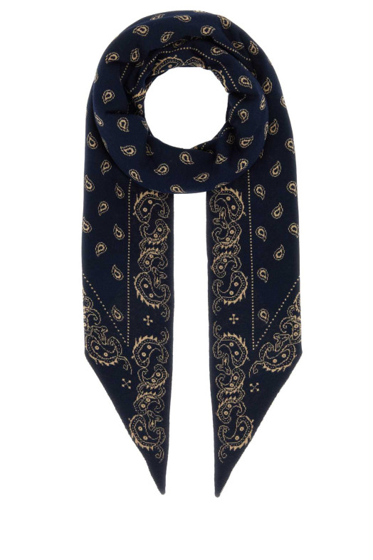 Embroidered cotton blend scarf GUEST IN RESIDENCE (A28334AF)