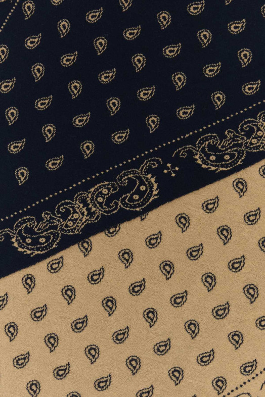 Embroidered cotton blend scarf GUEST IN RESIDENCE (A28334AF)
