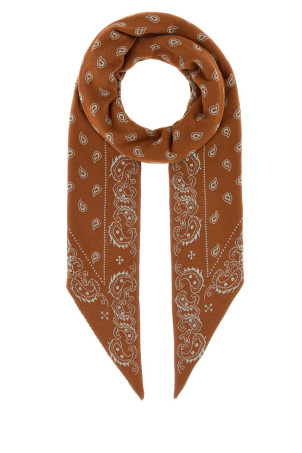 Embroidered cotton blend scarf GUEST IN RESIDENCE (A28334AF)