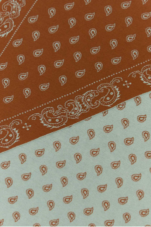 Embroidered cotton blend scarf GUEST IN RESIDENCE (A28334AF)
