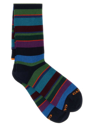 Multicolor stretch cotton blend socks GALLO (AP103413)