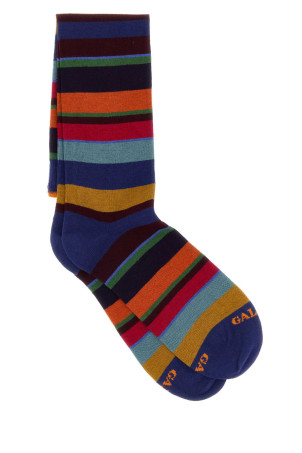 Multicolor stretch cotton blend socks GALLO (AP103413)