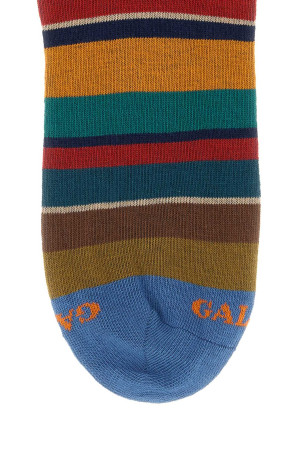 Multicolor stretch cotton blend socks GALLO (AP103413)
