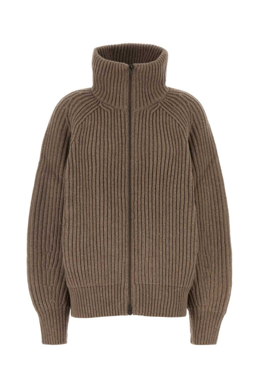 Cappuccino wool Jasper cardigan SOEUR (BLS1549JASPER)