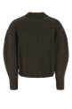Chocolate wool Leonard cardigan SOEUR (CAR1305LEONARD)