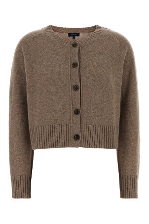 Cappuccino wool Virginia cardigan SOEUR (CAR1505VIRGINIA)