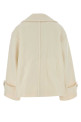White wool blend coat CHLOE (CH25AMA96952)