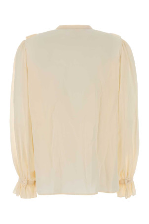 Cream silk shirt CHLOE (CH26WH112005)