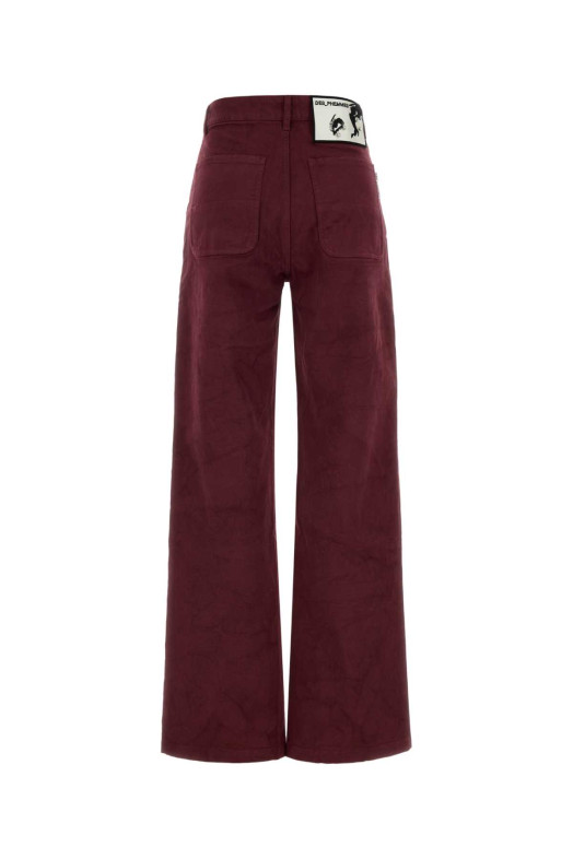 Tyrian purple stretch denim jeans DES PHEMMES (D311DH)