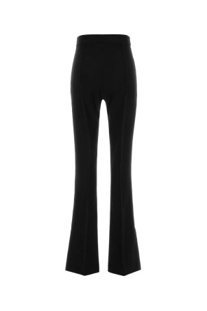 Black stretch gabardine pant DES PHEMMES (D312AC)