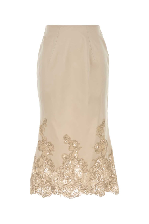 Sand satin skirt ERMANNO SCERVINO (D4920742APNXE)