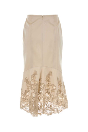 Sand satin skirt ERMANNO SCERVINO (D4920742APNXE)