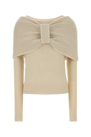 Sand cashmere sweater ERMANNO SCERVINO (D495M711ZWL)