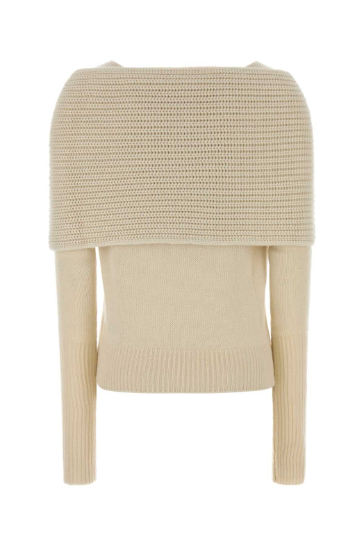 Sand cashmere sweater ERMANNO SCERVINO (D495M711ZWL)