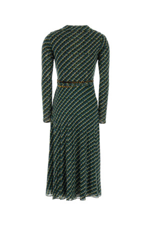 Printed mesh reversible Phoenix dress DIANE von FURSTENBERG (D805ASPPTOMESH)