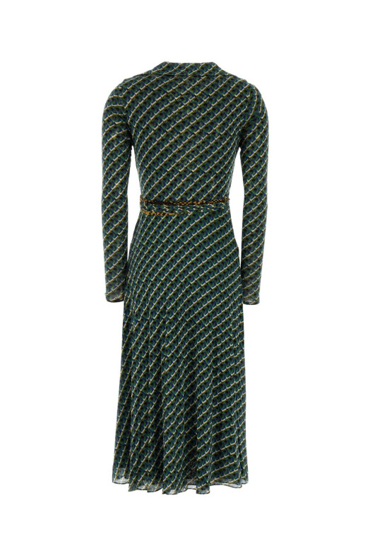 Printed mesh reversible Phoenix dress DIANE von FURSTENBERG (D805ASPPTOMESH)