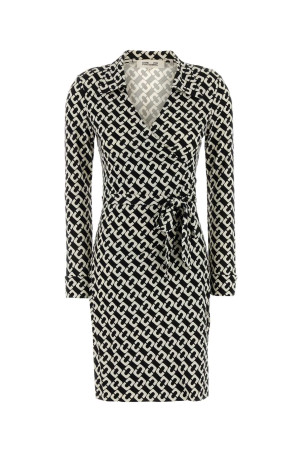 Printed jersey New Jeanne dress DIANE von FURSTENBERG (D885BCLMEDSLJY)