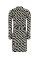 Printed jersey New Jeanne dress DIANE von FURSTENBERG (D885BCLMEDSLJY)