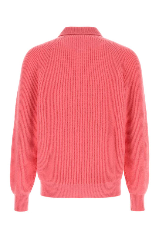 Pink cashmere Diana polo shirt UMIT BENAN (FW26M900219030376)
