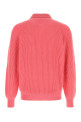 Pink cashmere Diana polo shirt UMIT BENAN (FW26M900219030376)