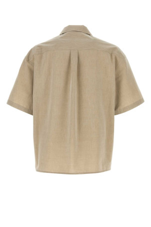 Sand wool blend shirt Beige LOEWE (H526Y05WH7)