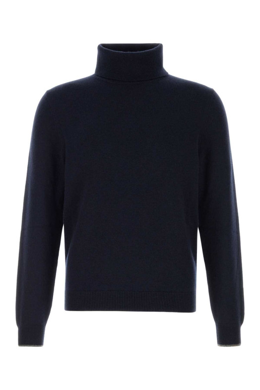 Midnight blue cashmere sweater SEASE (KT056XG120)