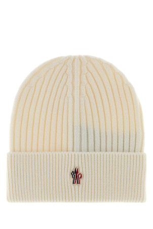 Ivory wool beanie hat Multicolor MONCLER GRENOBLE (L20973B0000104761)
