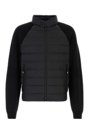 Black wool blend jacket Black MONCLER GRENOBLE (L20979B00003M1122)