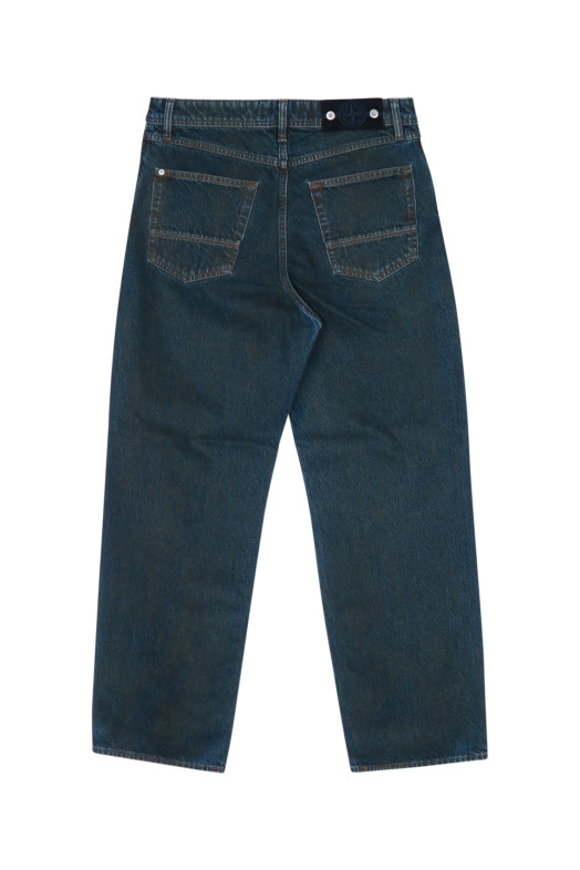 TROUSERS - BLUE BLACK STONE ISLAND (L2S14J100006S0J40)