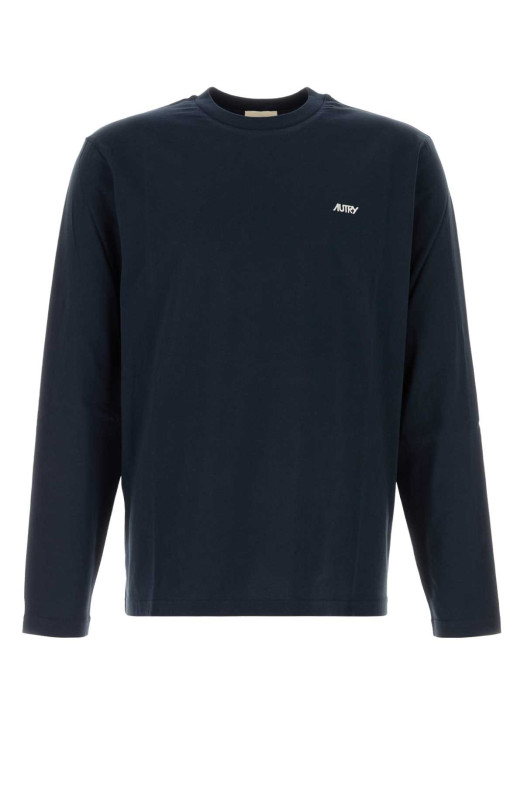 Dark blue cotton t-shirt AUTRY (LSPX)